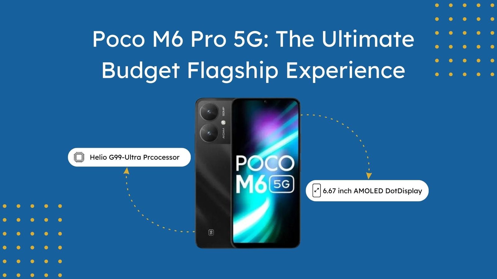 Poco M6 Pro 5G: A Budget Flagship Marvel