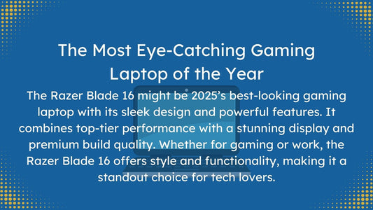 best gaming laptop of 2025. The Razer Blade 16 offers powerful performance, a smart design, and a 16-inch QHD+ Mini-LED display