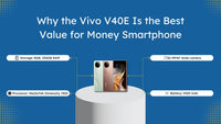 Vivo V40E in detail