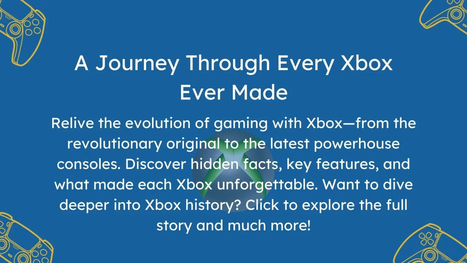 Xbox console : A Retrospective on Microsoft’s Gaming Journey