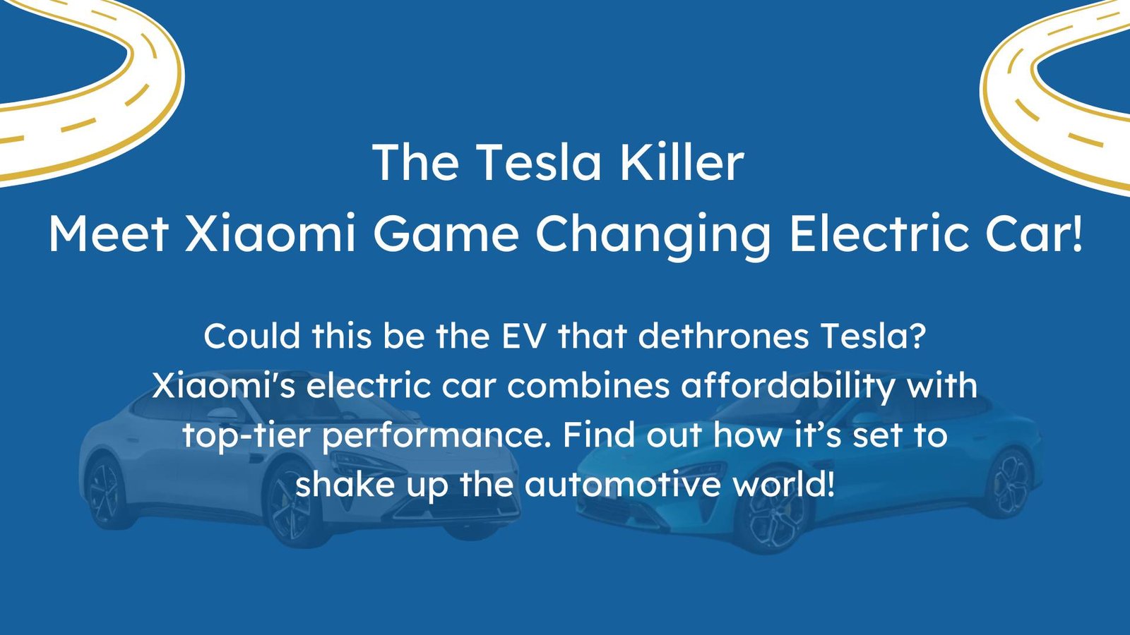 Surprisingly: Xiaomi Launched its 1st Electric Vehicle