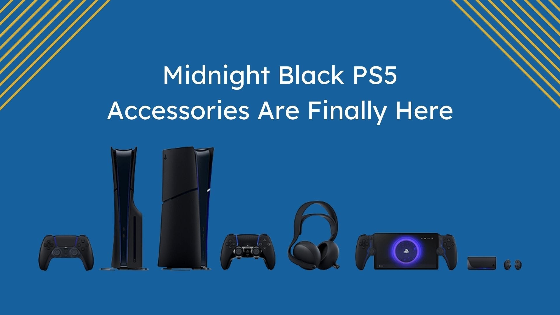 PS5 Midnight Black Accessories: The Ultimate Gaming Upgrade