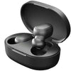 Black A6s Wireless Bluetooth Earbuds in an open charging case, with a USB cable beside it. 