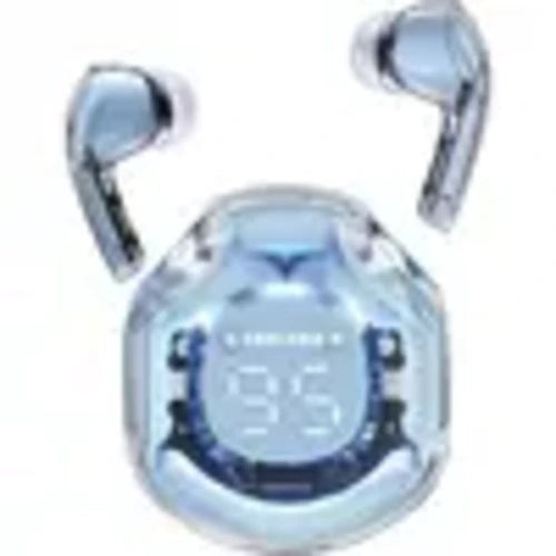 Blue Air 39 Gaming Earbuds with a charging case on a white background