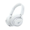 White headphones on a white background of anker soundcore life q5 headphone with white bakcground
