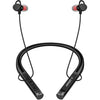 Ansty Sports Wireless Neckband (M-04) headphones with black color and red accents on the earbuds.