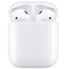 Apple AirPods (2nd generation) in white colour in a white case