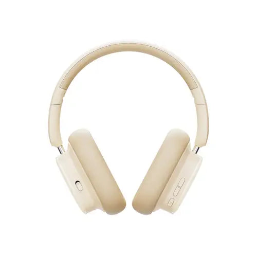 Baseus Bowie H1i ANC Headphones in cream white colour