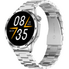 Dany Boss Pro Silver smartwatch with digital display on a white background
