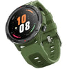 Dany Thunder Green smartwatch with a digital display on a white background