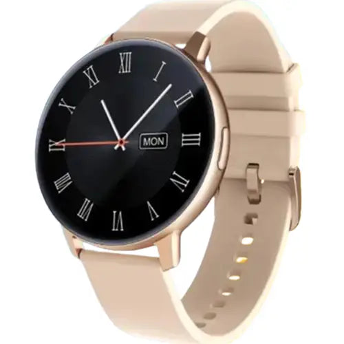 Dany Titan Amoled Wristwatch with starlight strap and round face on white background