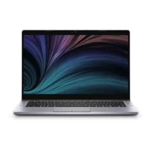 Dell Latitude E5310 with a colorful display on a white background