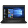 Dell Latitude E5580 laptop with a black color scheme, featuring a display screen showing the Windows operating system.