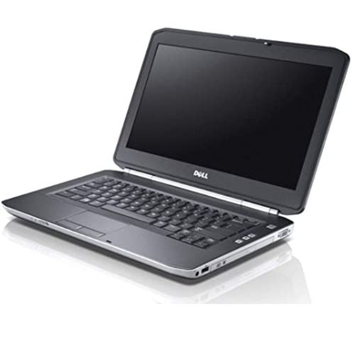 Dell Latitude E5430 laptop with a black color scheme, featuring a screen, keyboard, and a visible Dell logo.