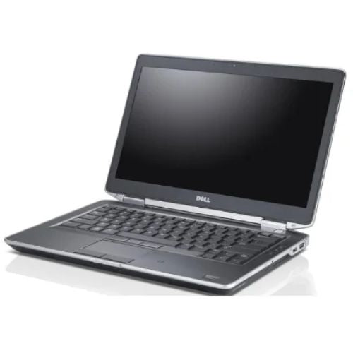 Dell Latitude E6420 laptop with a black color scheme, showing the keyboard and part of the screen.