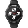 Dizo Watch R Talk Go Smart Watch with a black strap and black display on a white background