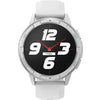 Dizo Watch R Talk Go Smart Watch with a white strap and black display on a white background. available on Buy electro