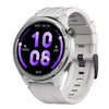 White Haylou Solar Neo Smart Watch with digital display on a white background