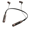 HOTTU Neckband (NB12) is a  neckband-style wireless earphone with in-ear tips and a flexible neckband in a bronze color, featuring control buttons on the body.