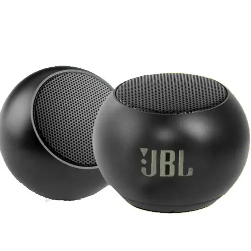 JBL M3 Mini Wireless Bluetooth Speaker in white background - Black