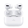 white JOYROOM AirPods Pro (JR-T03S Pro) in a charging case.