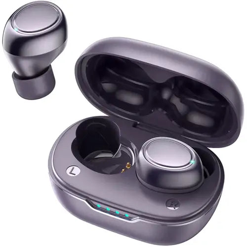 JOYROOM Jdots Series JR-DB1 True Wireless Earbuds with charging case on a white background