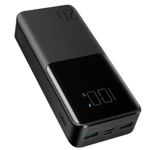 JOYROOM-T014 20000 mAh 15W Power Bank in black color