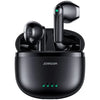 Joyroom True Wireless Earphones Dual-Mic ENC (JR-TL11) in black colour, charging in a white case.