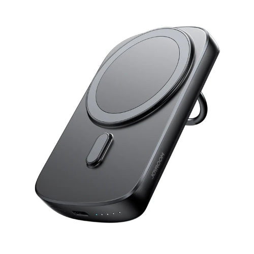 JOYROOM-W030 20W 6000 mAh Mini Magnetic Wireless Power Bank With Ring in black color