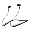 Joyroom Magnetic Neck Sports Bluetooth (JR-DY02) pair of black magnetic neck sports Bluetooth earbuds with a flexible neckband.