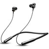 Joyroom Wireless Neck Band (JR-DY01) earphones of black colour with an in-ear design, showing the earbuds and the flexible neckband cable.