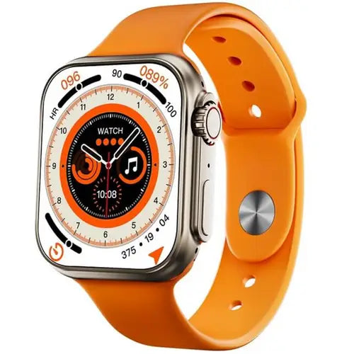KD99 Bluetooth Calling a black smartwatch with a silicone band and a digital display.
