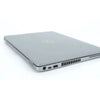Silver laptop on a white background