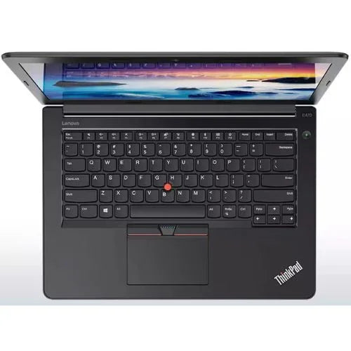 Lenovo ThinkPad laptop on a white background