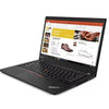 ThinkPad laptop displaying a product design website on a white background