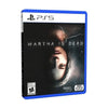 A game 'Martha is Dead – PS5' featuring a dark and moody cover art with a woman's face.