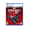 PS5 game case for Marvel's Spider-Man 2 featuring an image of Spider-Man in action on the front.