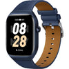 A gold-colored Mibro Smart Watch T2 with a brown strap and a digital display showing time and battery percentage.