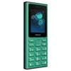 Nokia 125 2024 in green color with classic keypad design and compact body.