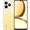 Realme C53 gold front and back view