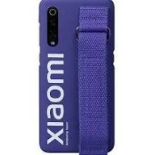 Redmi 9 Urban Hand Blue phone case with 'xiaomi' branding on a white background