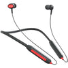Ronin Free Style Wireless Neckband (R970) Black and red scheme wireless neckband earphones with in-ear tips and a flexible neckband design.