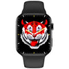 This image features the S8 Pro Max Smart Watch, showcasing its bold and sleek design. The watch has a large, vibrant digital display, highlighting a striking tiger graphic that adds a unique and vibrant touch to its aesthetic.