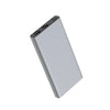 SOVO Booster-X SPB-613 10000 mAh Portable Charger Power Bank in silver color