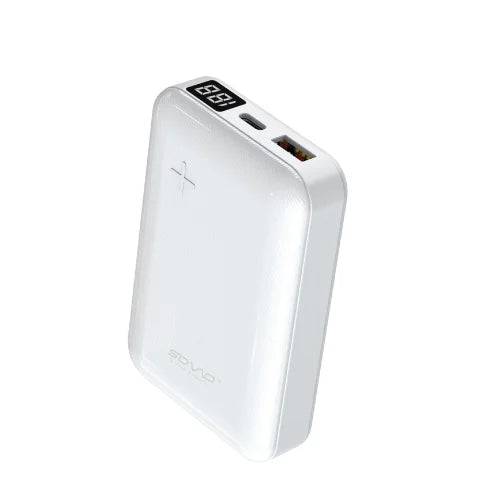 SOVO Mountain PD-110 10000 mAh Portable Charger Power Bank in white color
