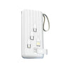 SOVO X26 10000 mAh Power Bank in white colour