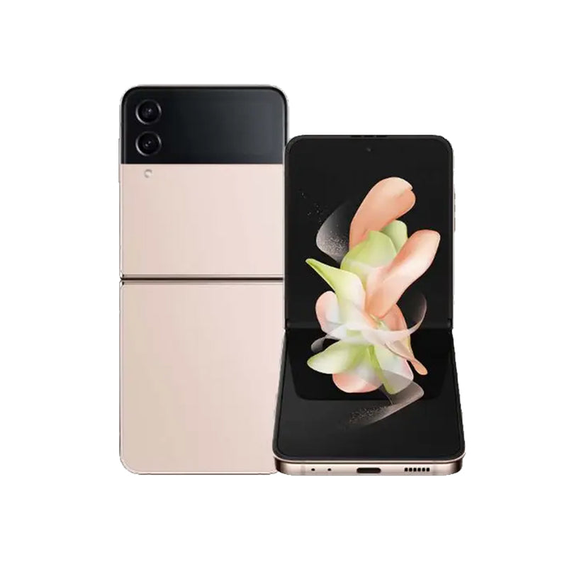 Samsung-Galaxy-Z-Flip-4--Pakistan-Buyelectro pink gold