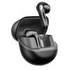 Black Soundpeats Air5 Lite Semi-In-Ear Wireless AirPods with charging case on a white background