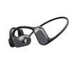 A black Soundpeats RunFree Sports Bluetooth neckband designed for sports and fitness activities.