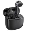 Black Soundpeats Wireless Earbuds True Air 3 with charging case on a white background